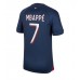 Paris Saint-Germain Kylian Mbappe #7 Replika Hemma matchkläder 2023-24 Korta ärmar